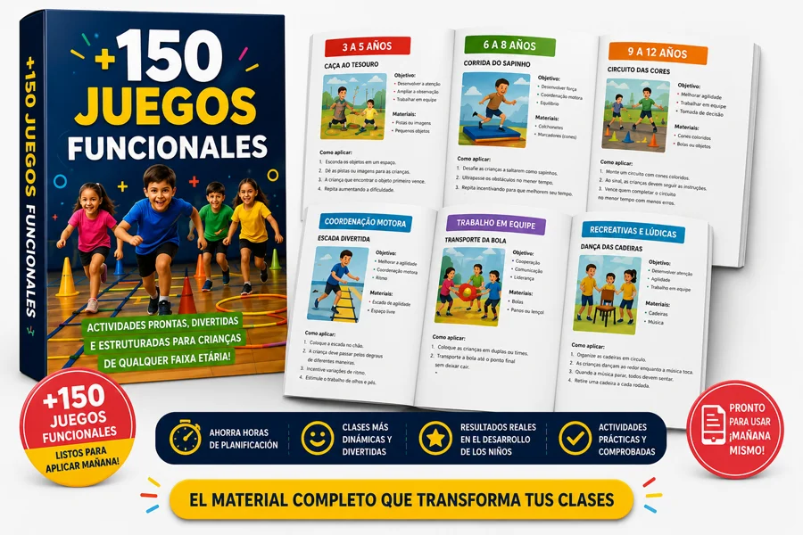 +150 Fichas de Juegos Funcionales